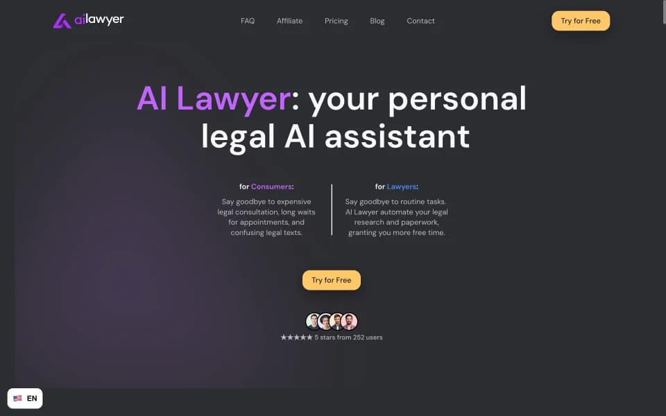 AI Lawyer screenshot